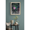 What the moon is today! Shameless, watching. Modern abstract painting New Media genre, canvas print signed and numbered